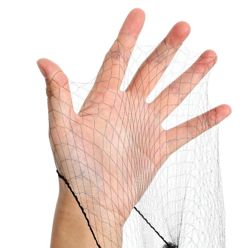 NOLITOY 100Pcs Invisible Hair Net Elastic Mesh For Bun Making Weddings Parties Stage Performances - Image 3